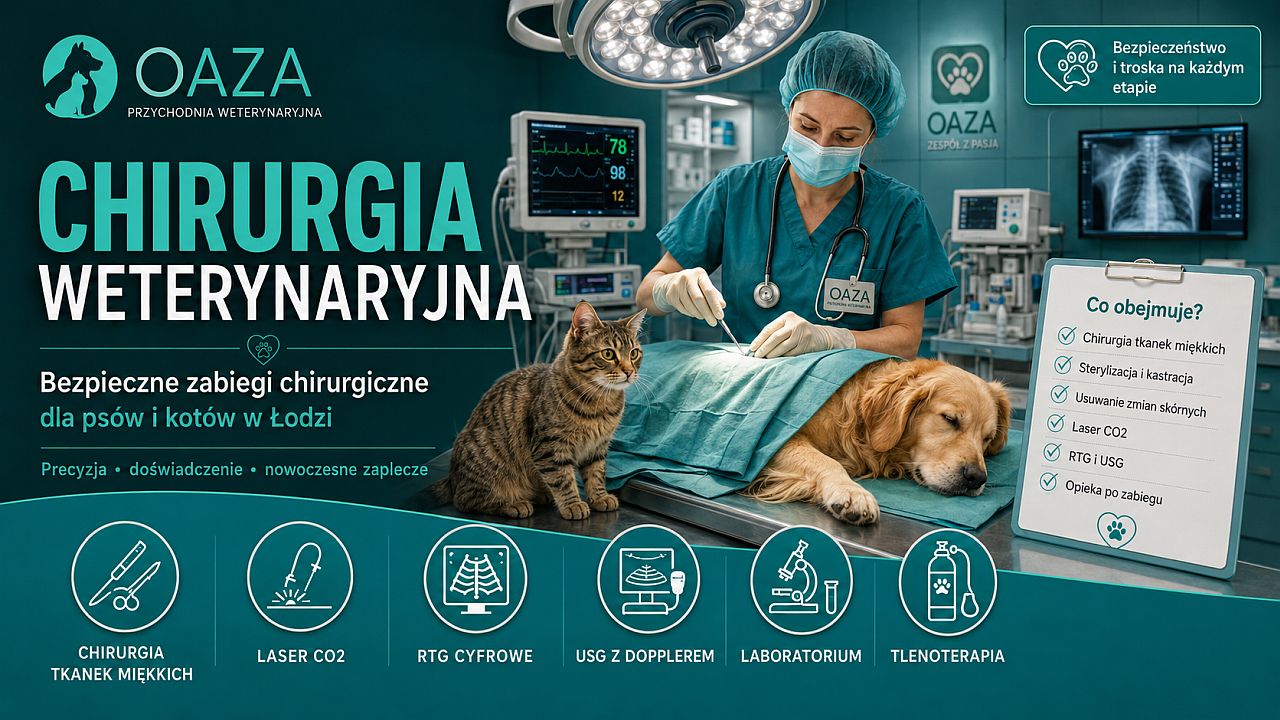 Chirurgia weterynaryjna Łódź